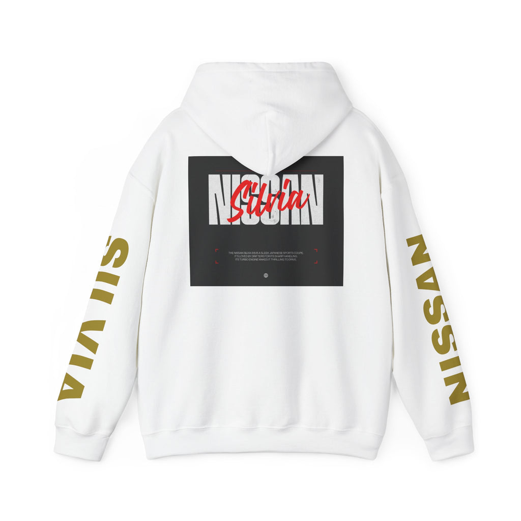 NISSAN SILVIA S15 Racing-Inspired Hooded Sweatshirt, Perfect for Car Enthusiasts, Gifts for him, Unisex Apparel, Motorsport Fan Gear