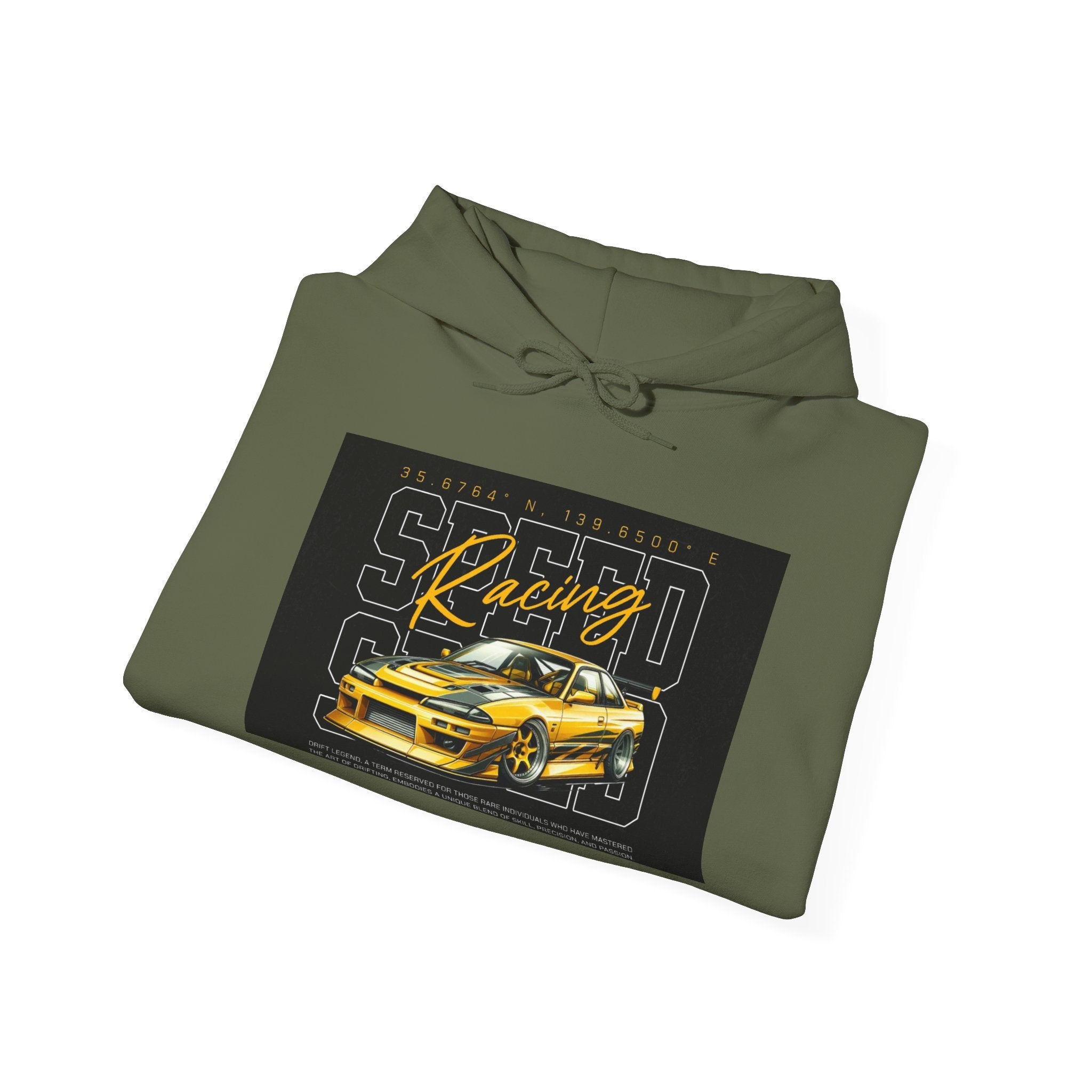 NISSAN SILVIA S15 Racing-Inspired Hooded Sweatshirt, Perfect for Car Enthusiasts, Gifts for him, Unisex Apparel, Motorsport Fan Gear