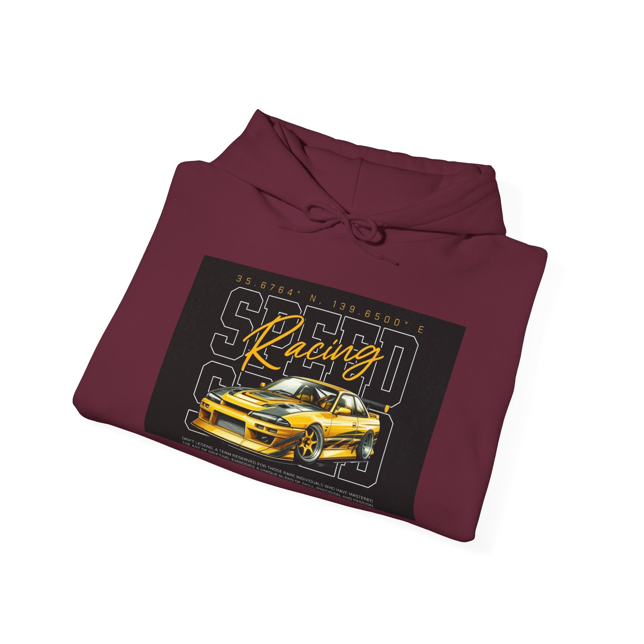 NISSAN SILVIA S15 Racing-Inspired Hooded Sweatshirt, Perfect for Car Enthusiasts, Gifts for him, Unisex Apparel, Motorsport Fan Gear