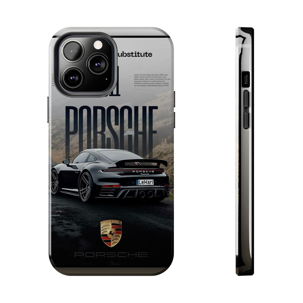 Porsche Sport Car Tough Phone Case — Rugged Protective Phone Cover with Car Graphic