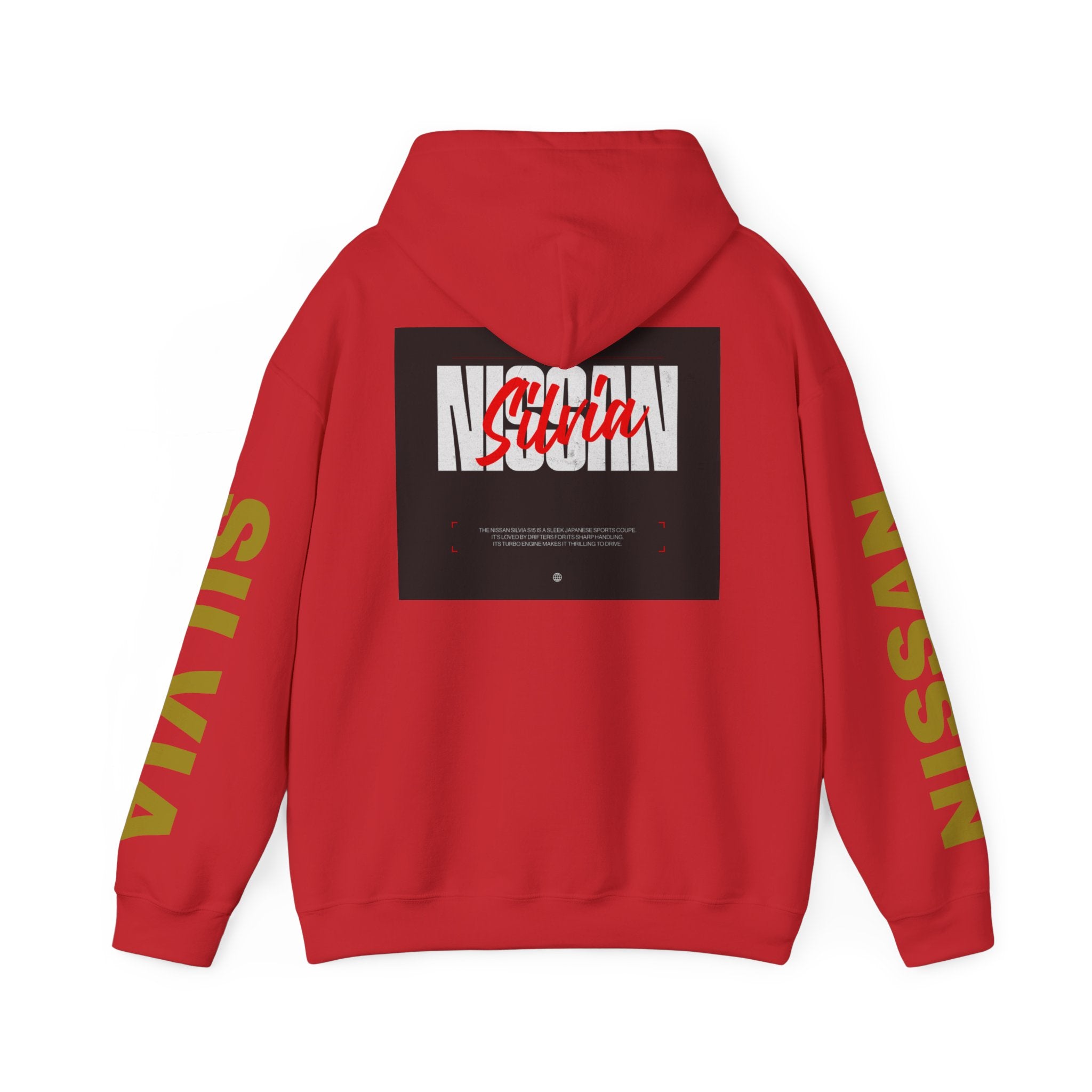 NISSAN SILVIA S15 Racing-Inspired Hooded Sweatshirt, Perfect for Car Enthusiasts, Gifts for him, Unisex Apparel, Motorsport Fan Gear