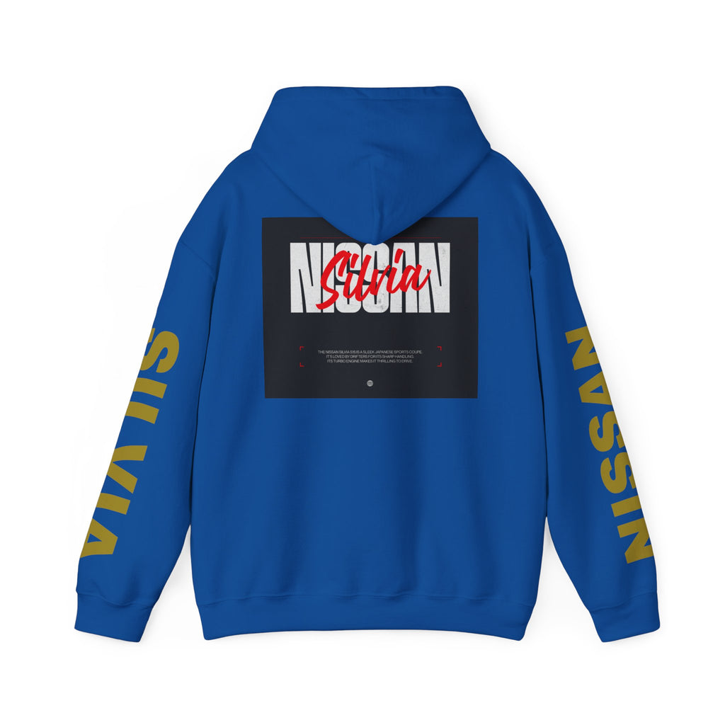 NISSAN SILVIA S15 Racing-Inspired Hooded Sweatshirt, Perfect for Car Enthusiasts, Gifts for him, Unisex Apparel, Motorsport Fan Gear
