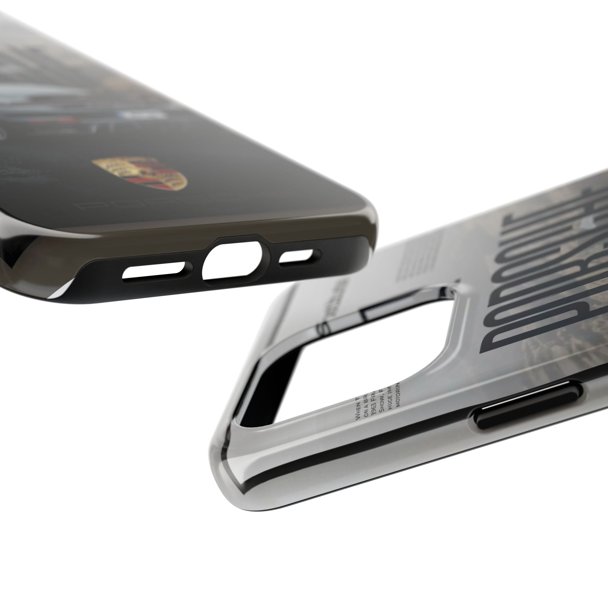 Porsche Sport Car Tough Phone Case — Rugged Protective Phone Cover with Car Graphic