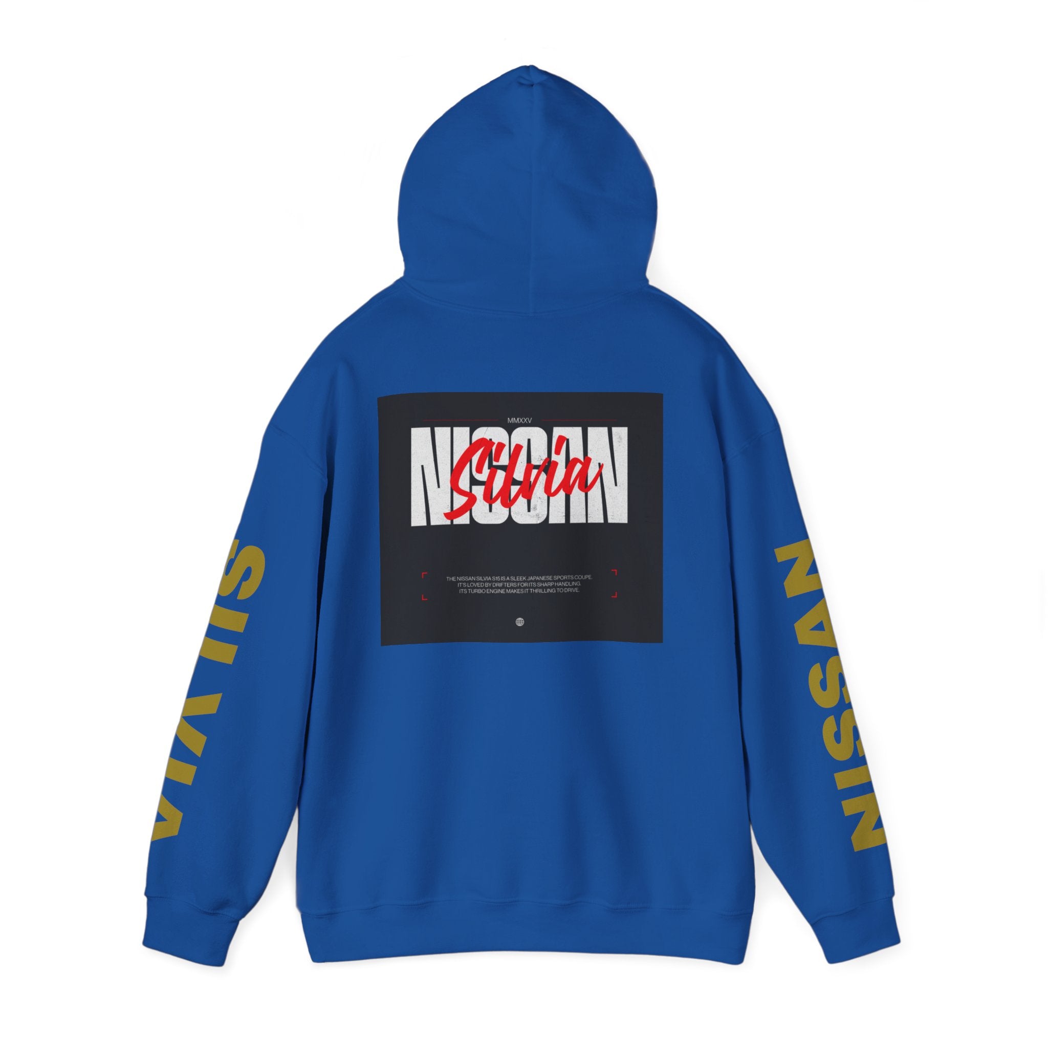 NISSAN SILVIA S15 Racing-Inspired Hooded Sweatshirt, Perfect for Car Enthusiasts, Gifts for him, Unisex Apparel, Motorsport Fan Gear