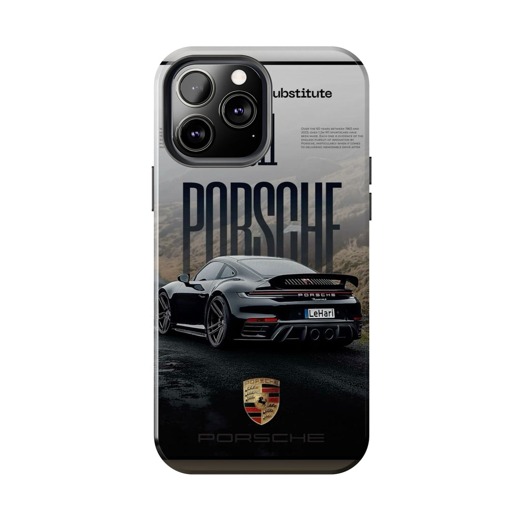 Porsche Sport Car Tough Phone Case — Rugged Protective Phone Cover with Car Graphic