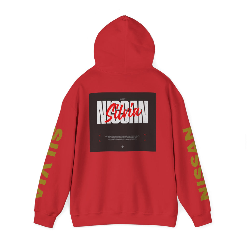 NISSAN SILVIA S15 Racing-Inspired Hooded Sweatshirt, Perfect for Car Enthusiasts, Gifts for him, Unisex Apparel, Motorsport Fan Gear