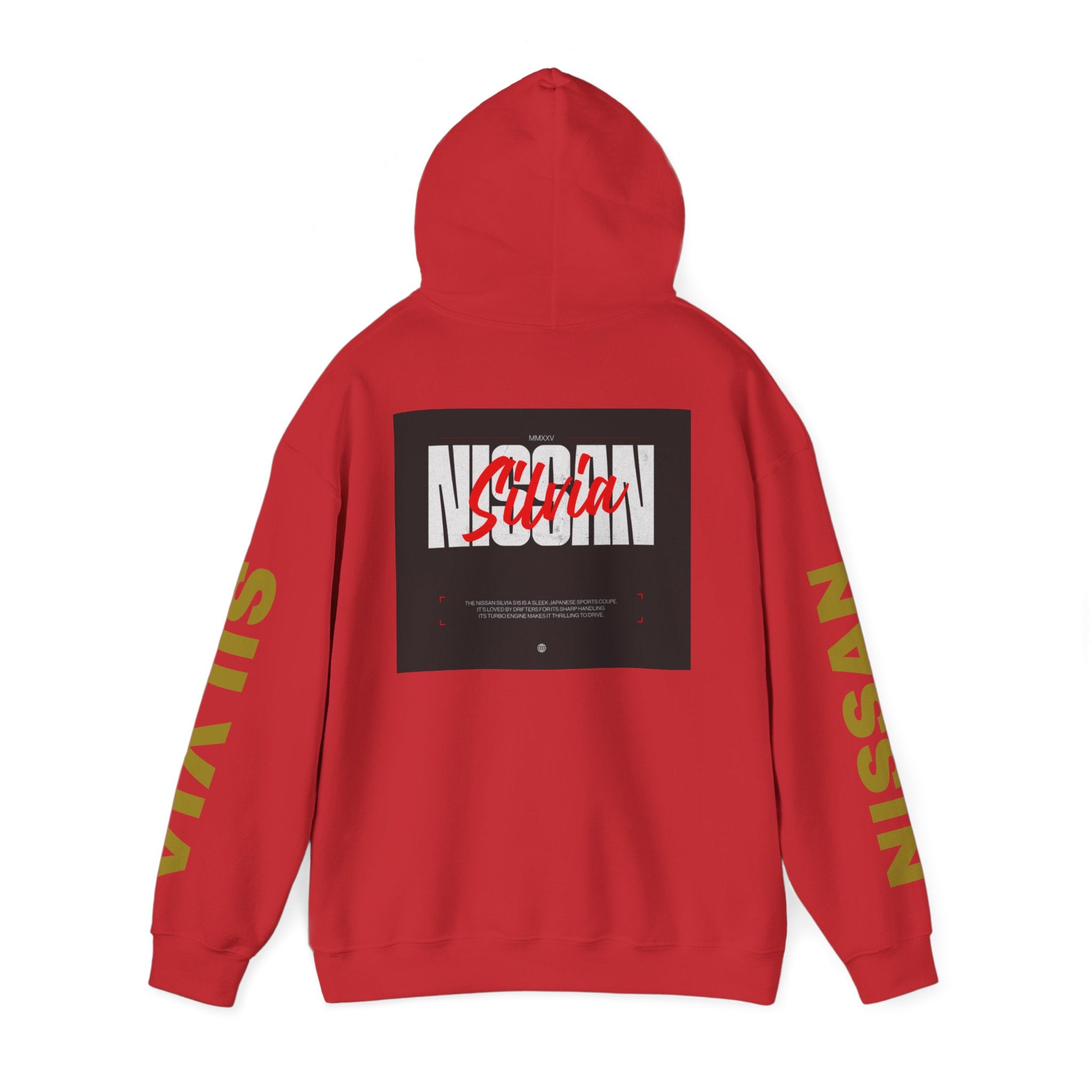 NISSAN SILVIA S15 Racing-Inspired Hooded Sweatshirt, Perfect for Car Enthusiasts, Gifts for him, Unisex Apparel, Motorsport Fan Gear