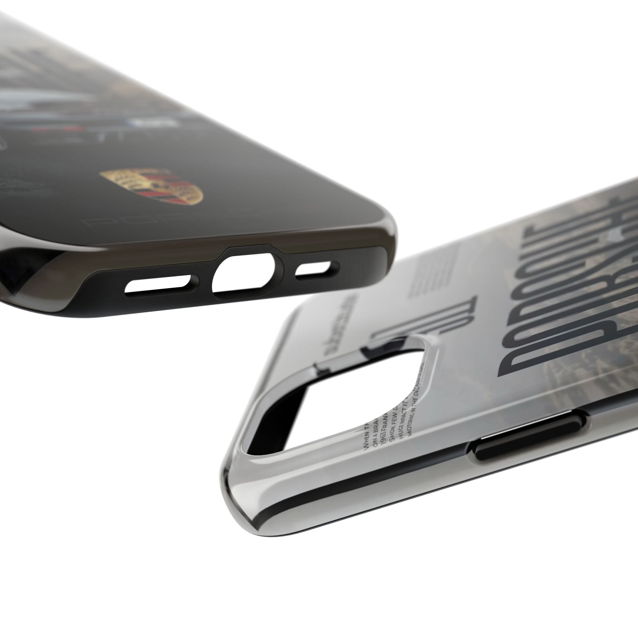 Porsche Sport Car Tough Phone Case — Rugged Protective Phone Cover with Car Graphic