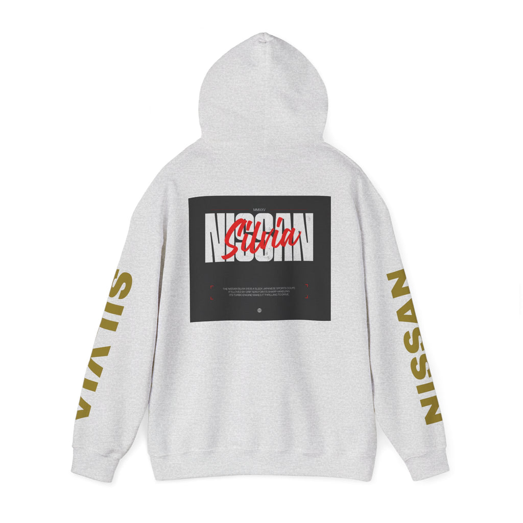 NISSAN SILVIA S15 Racing-Inspired Hooded Sweatshirt, Perfect for Car Enthusiasts, Gifts for him, Unisex Apparel, Motorsport Fan Gear
