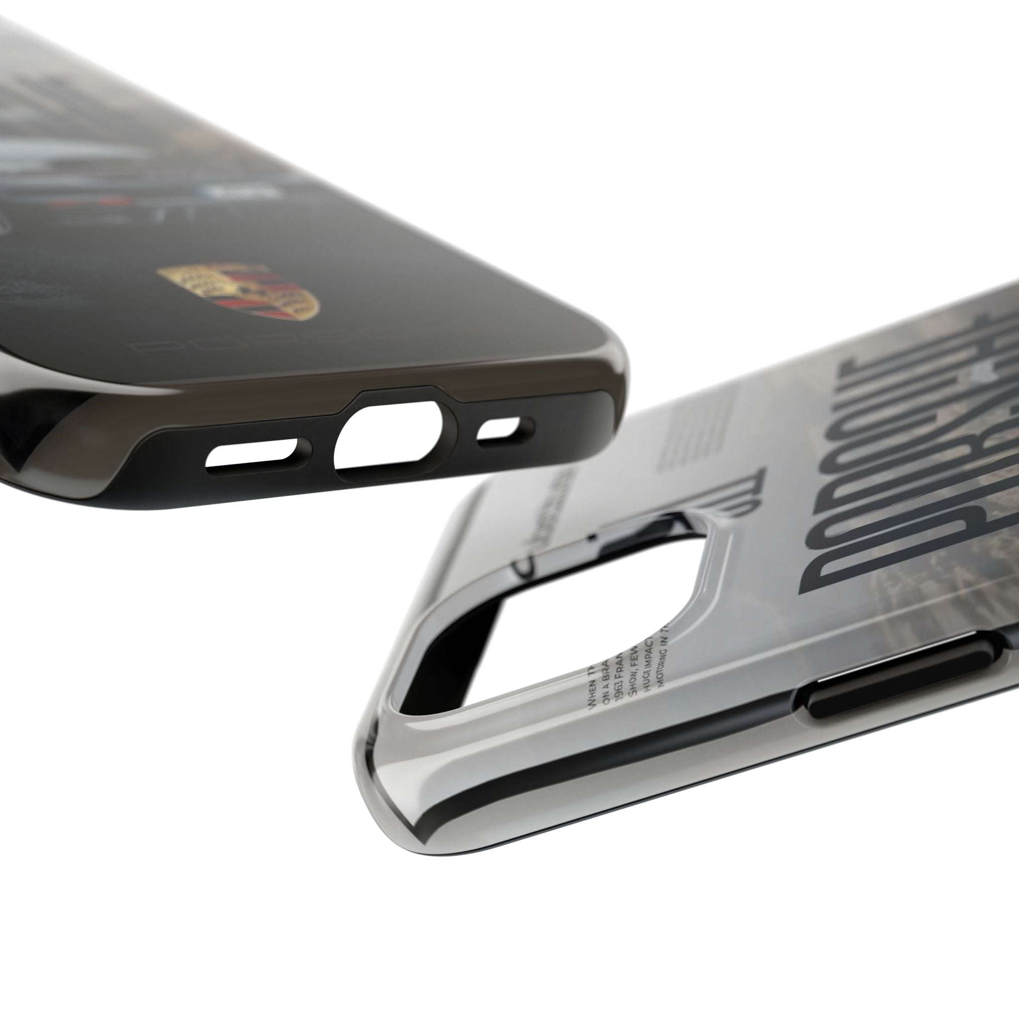 Porsche Sport Car Tough Phone Case — Rugged Protective Phone Cover with Car Graphic