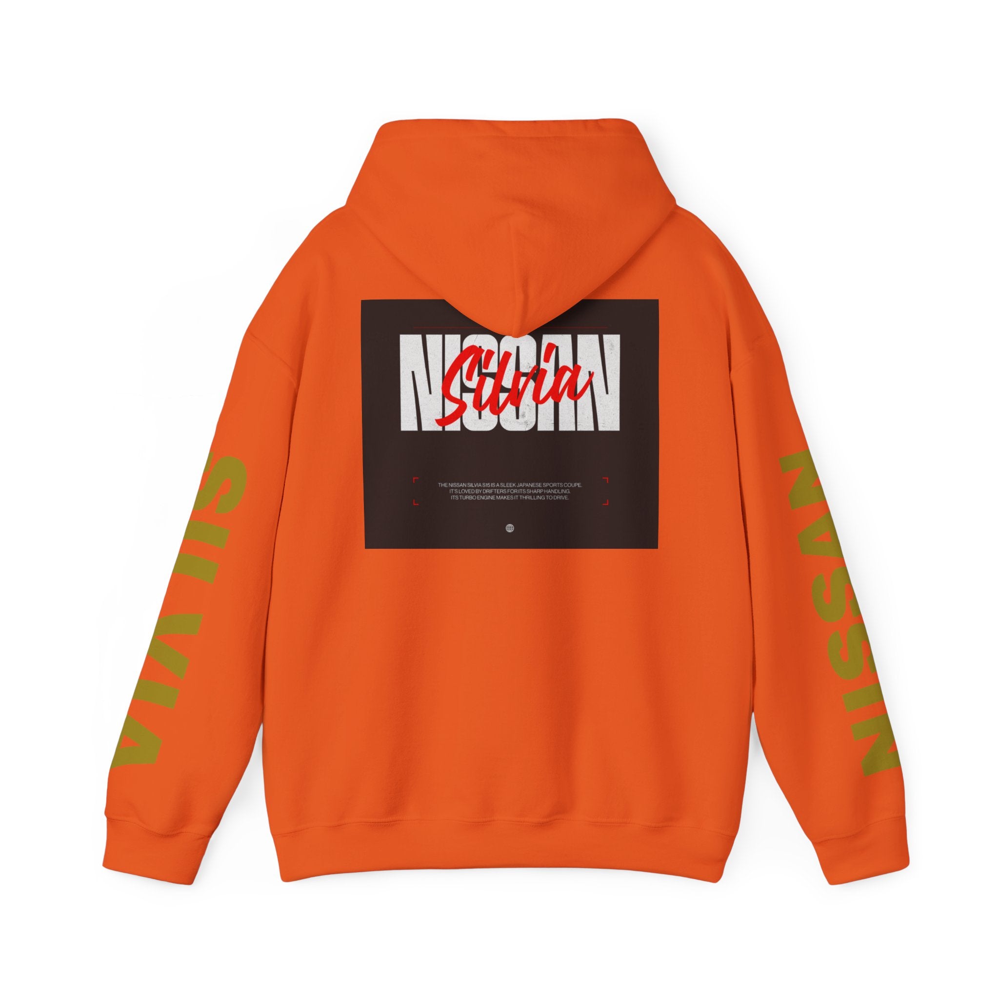 NISSAN SILVIA S15 Racing-Inspired Hooded Sweatshirt, Perfect for Car Enthusiasts, Gifts for him, Unisex Apparel, Motorsport Fan Gear