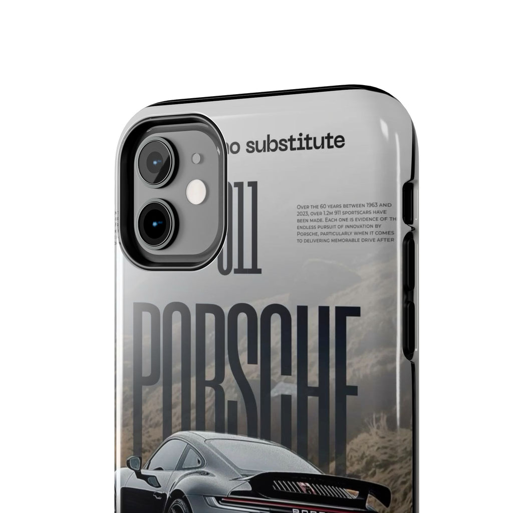 Porsche Sport Car Tough Phone Case — Rugged Protective Phone Cover with Car Graphic