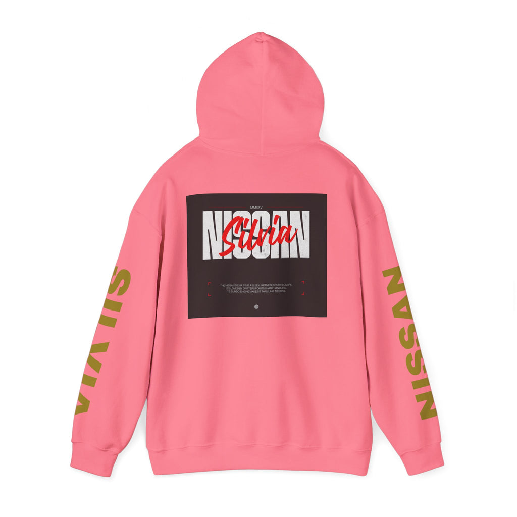 NISSAN SILVIA S15 Racing-Inspired Hooded Sweatshirt, Perfect for Car Enthusiasts, Gifts for him, Unisex Apparel, Motorsport Fan Gear