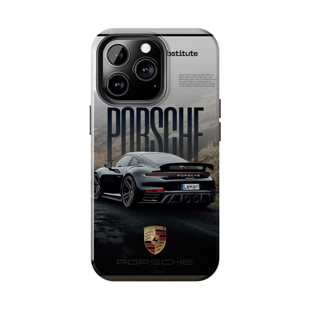 Porsche Sport Car Tough Phone Case — Rugged Protective Phone Cover with Car Graphic