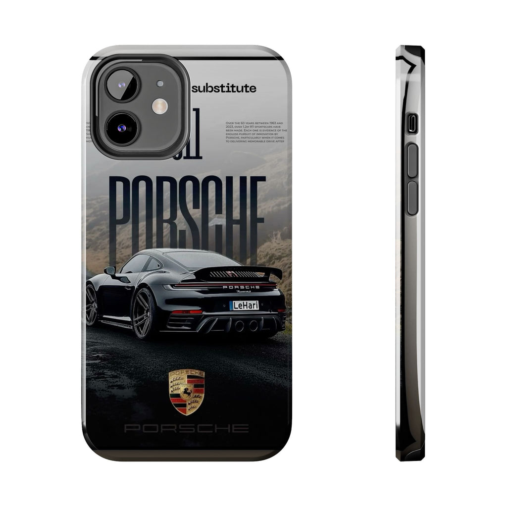 Porsche Sport Car Tough Phone Case — Rugged Protective Phone Cover with Car Graphic