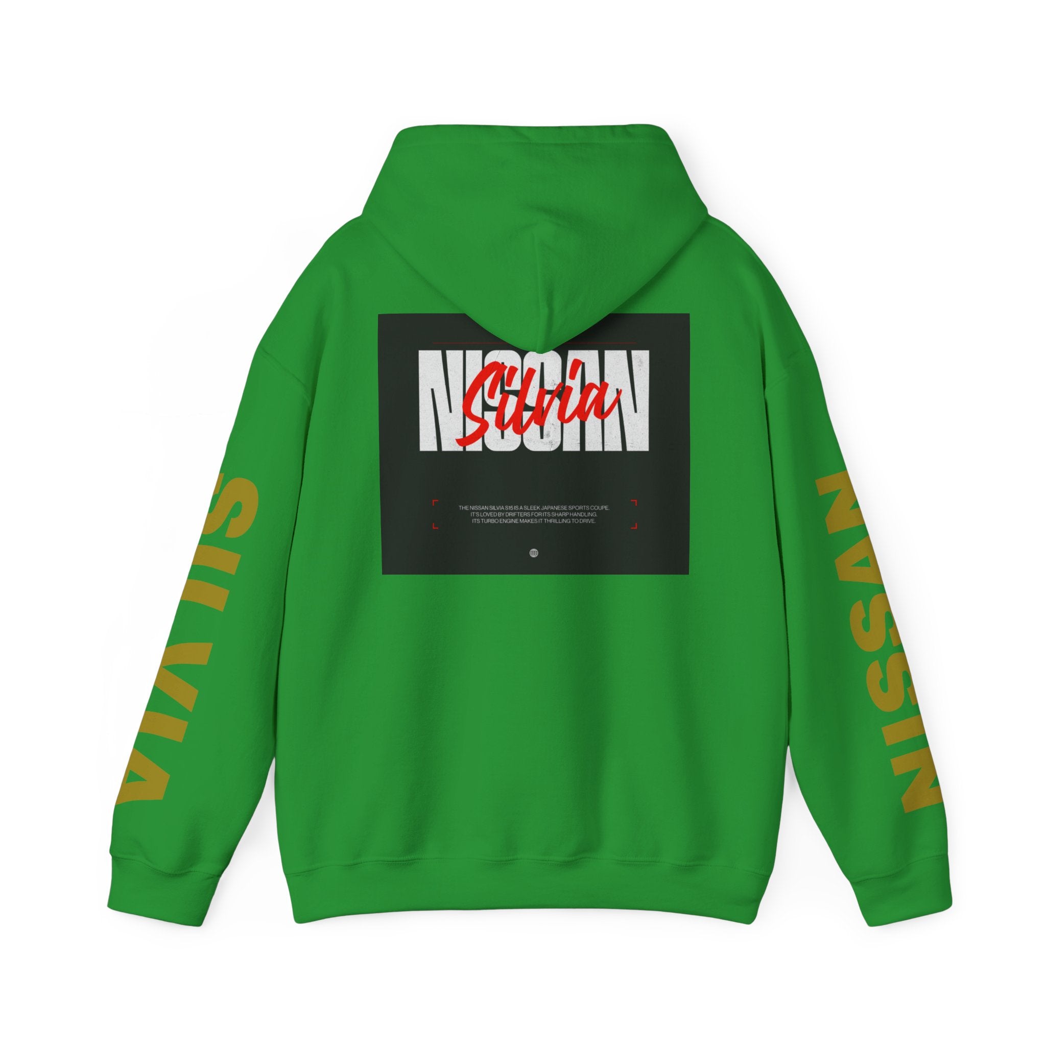 NISSAN SILVIA S15 Racing-Inspired Hooded Sweatshirt, Perfect for Car Enthusiasts, Gifts for him, Unisex Apparel, Motorsport Fan Gear