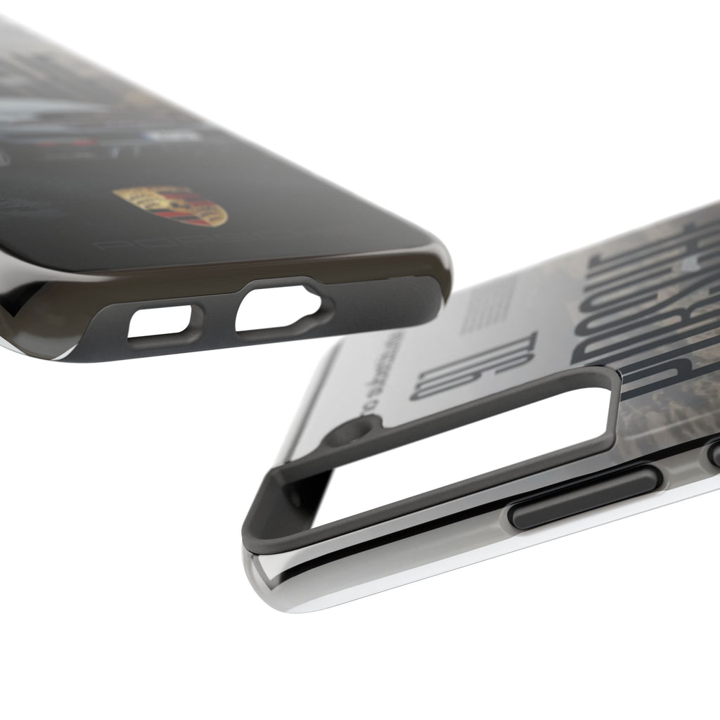 Porsche Sport Car Tough Phone Case — Rugged Protective Phone Cover with Car Graphic