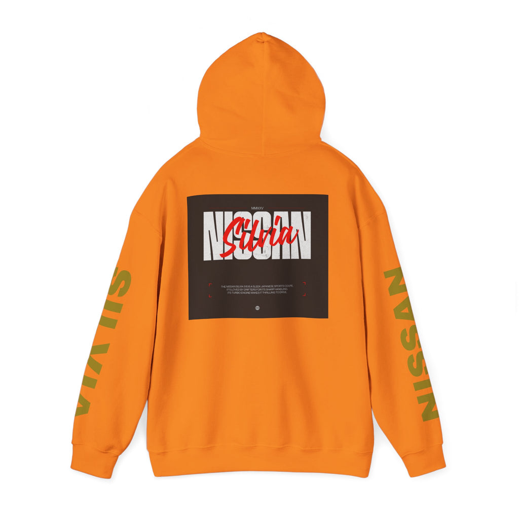 NISSAN SILVIA S15 Racing-Inspired Hooded Sweatshirt, Perfect for Car Enthusiasts, Gifts for him, Unisex Apparel, Motorsport Fan Gear