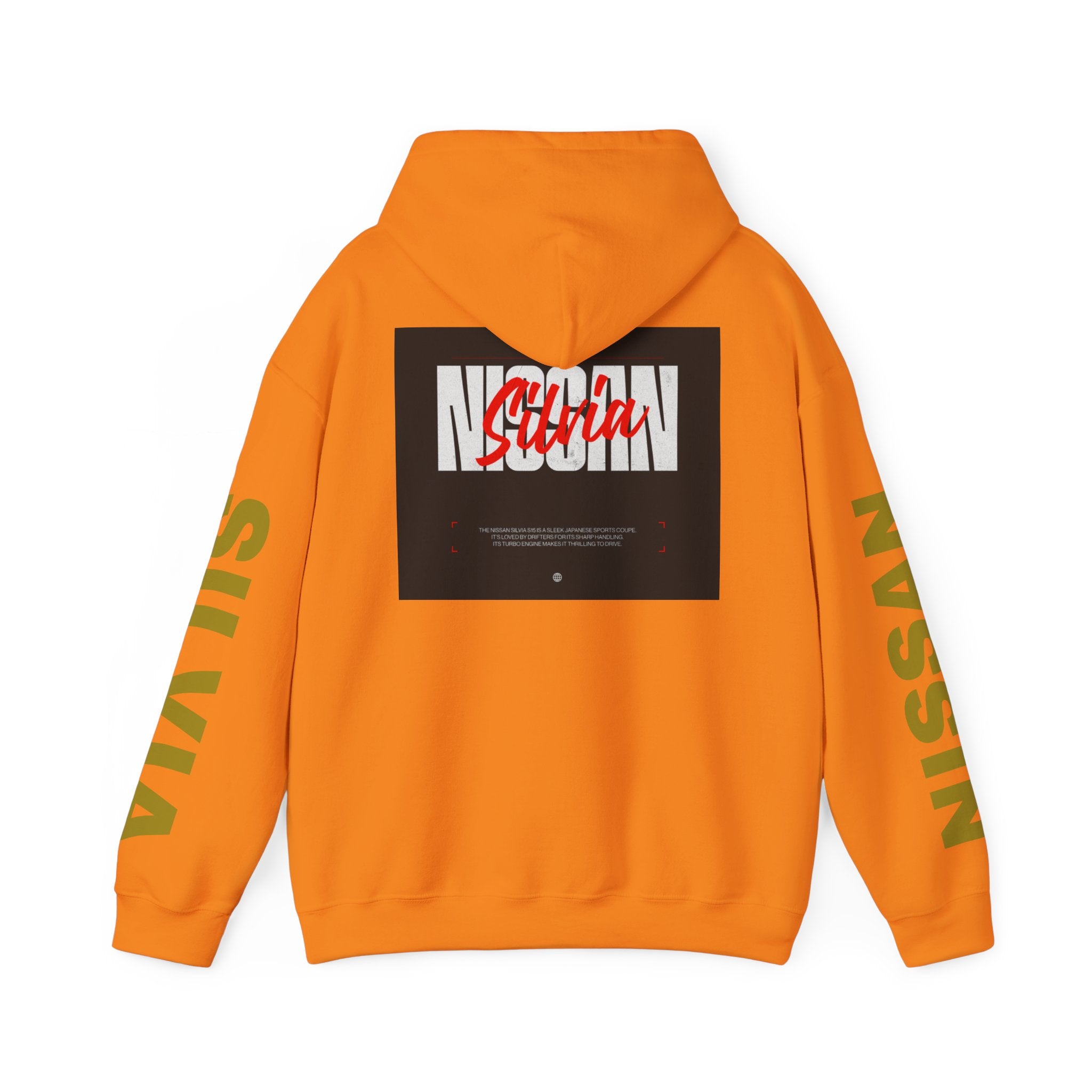 NISSAN SILVIA S15 Racing-Inspired Hooded Sweatshirt, Perfect for Car Enthusiasts, Gifts for him, Unisex Apparel, Motorsport Fan Gear