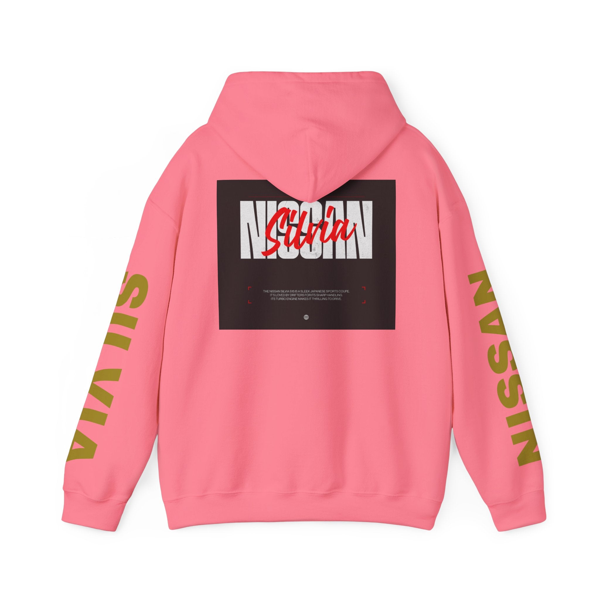 NISSAN SILVIA S15 Racing-Inspired Hooded Sweatshirt, Perfect for Car Enthusiasts, Gifts for him, Unisex Apparel, Motorsport Fan Gear