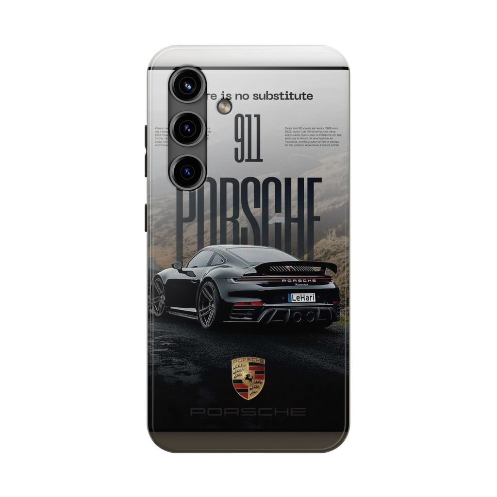 Porsche Sport Car Tough Phone Case — Rugged Protective Phone Cover with Car Graphic