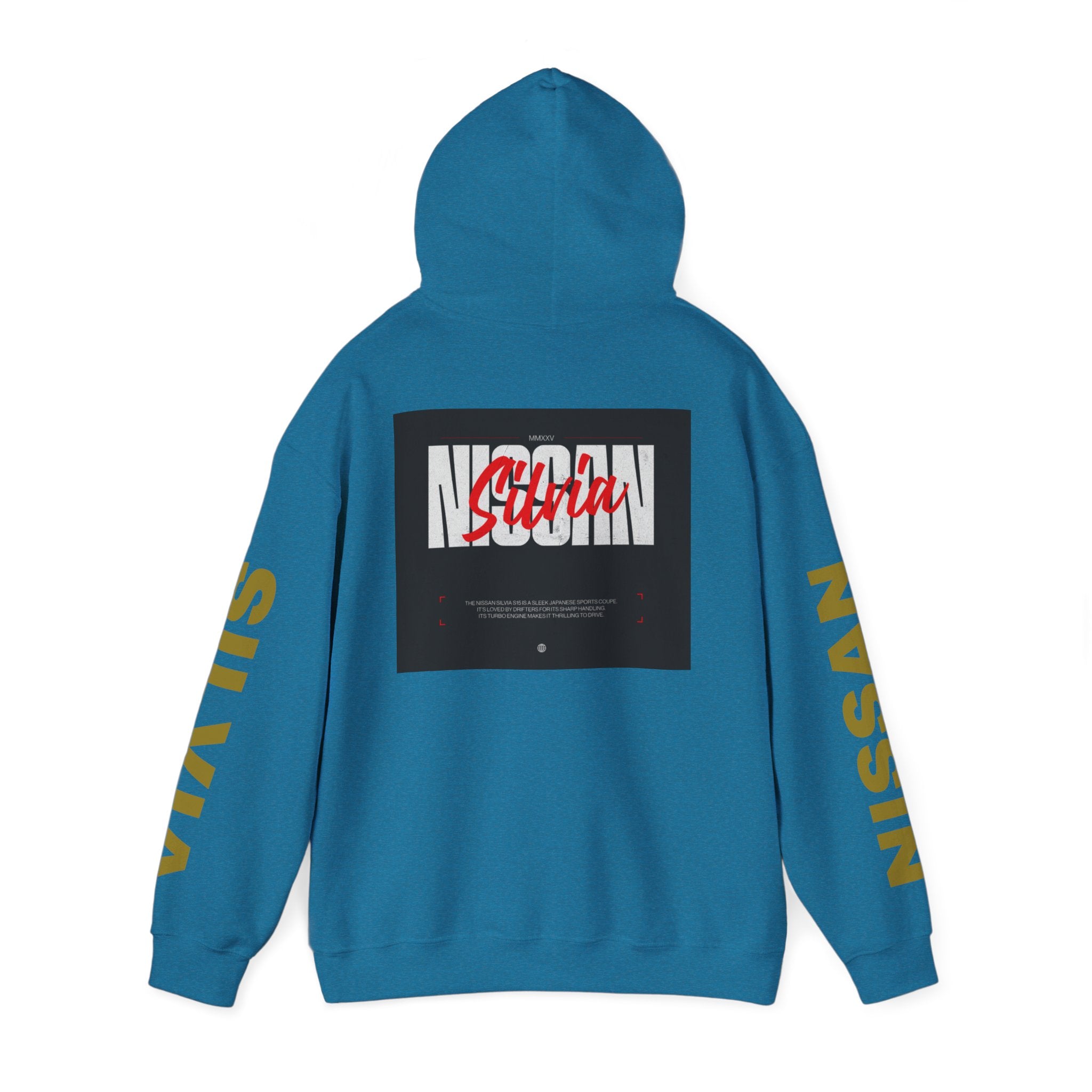 NISSAN SILVIA S15 Racing-Inspired Hooded Sweatshirt, Perfect for Car Enthusiasts, Gifts for him, Unisex Apparel, Motorsport Fan Gear