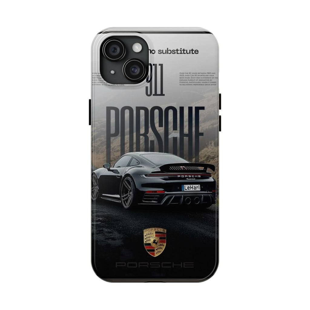 Porsche Sport Car Tough Phone Case — Rugged Protective Phone Cover with Car Graphic