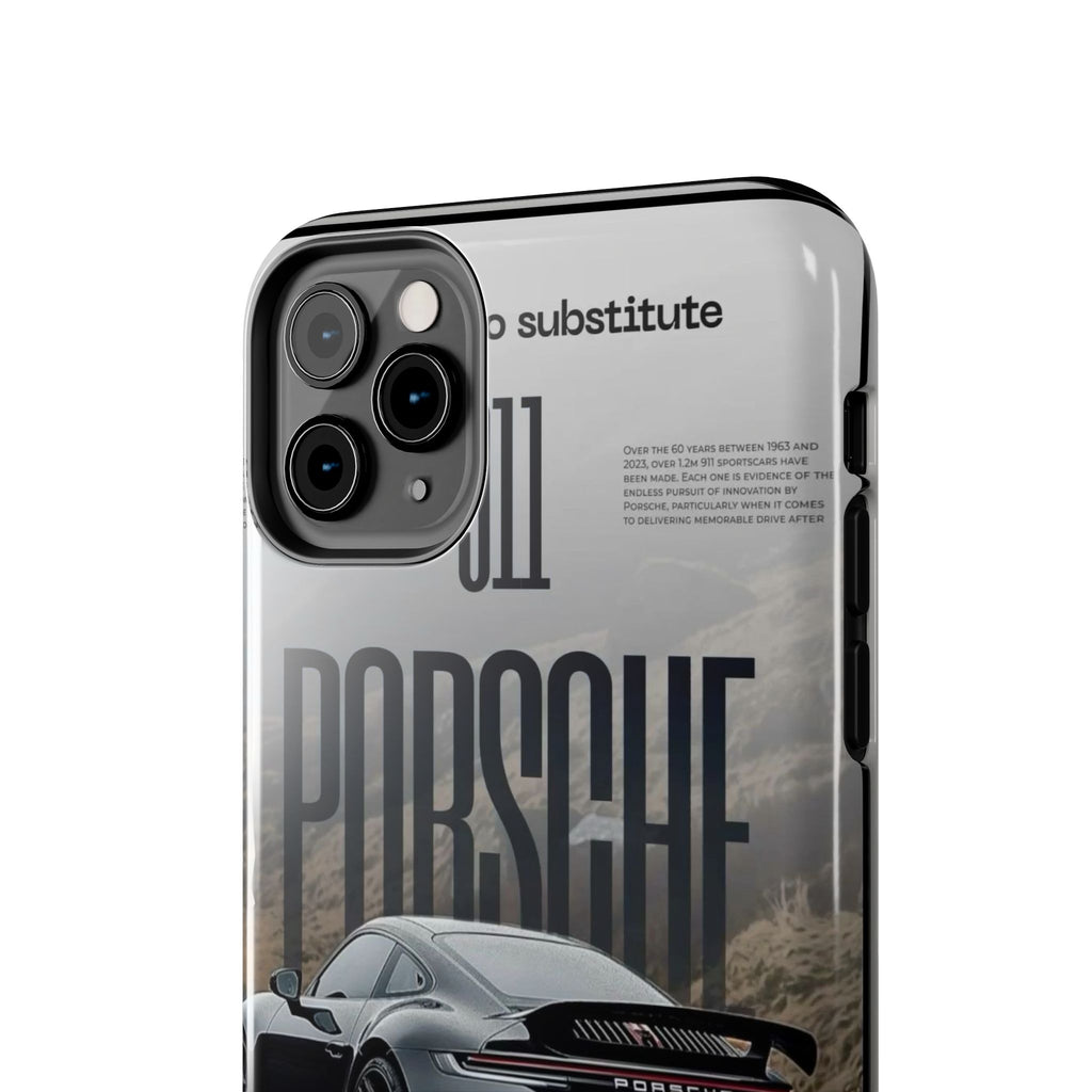 Porsche Sport Car Tough Phone Case — Rugged Protective Phone Cover with Car Graphic