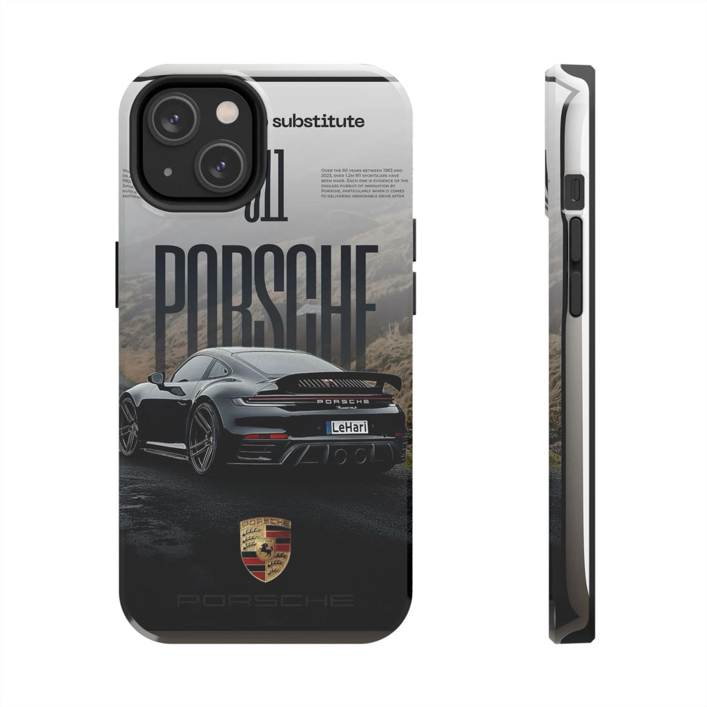 Porsche Sport Car Tough Phone Case — Rugged Protective Phone Cover with Car Graphic