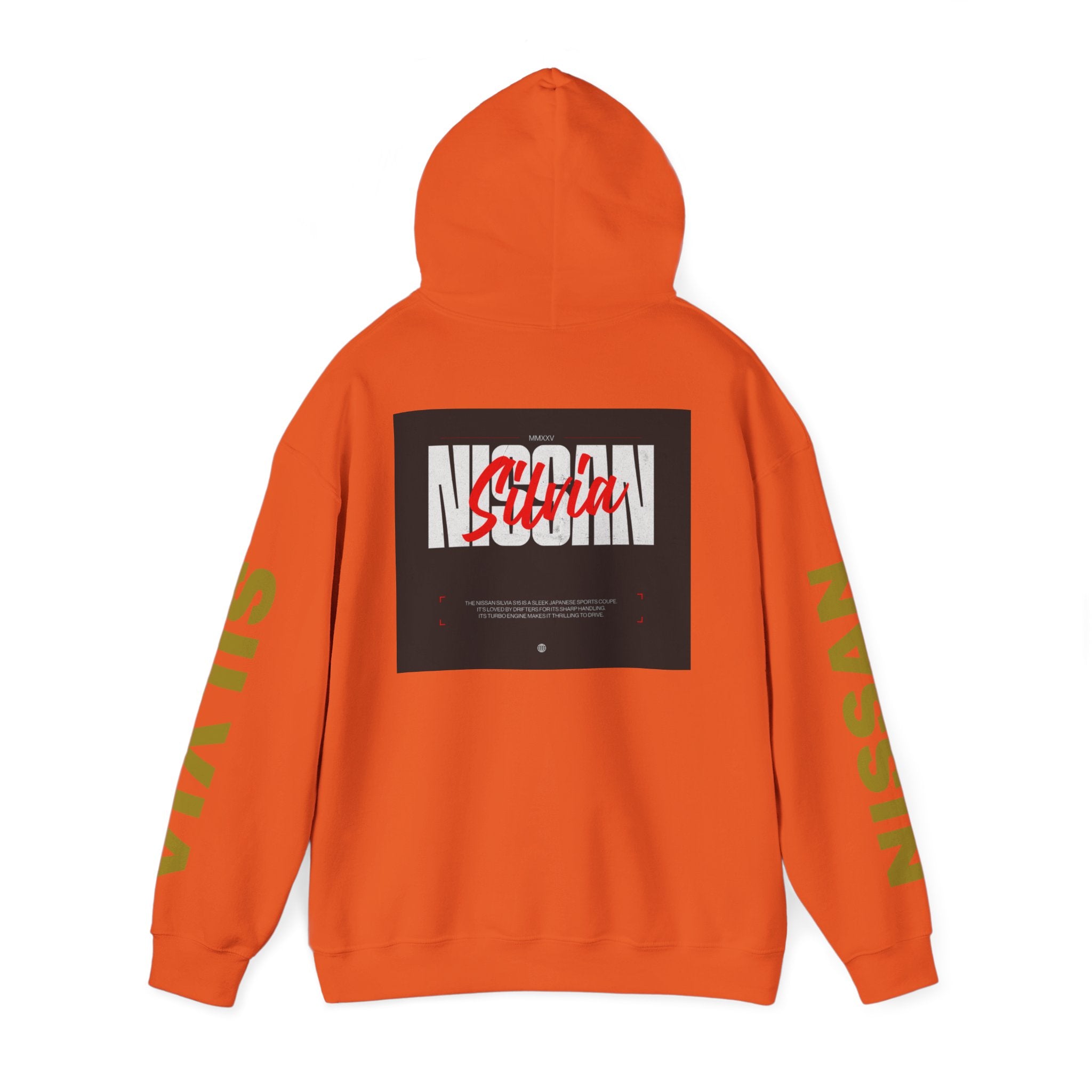 NISSAN SILVIA S15 Racing-Inspired Hooded Sweatshirt, Perfect for Car Enthusiasts, Gifts for him, Unisex Apparel, Motorsport Fan Gear