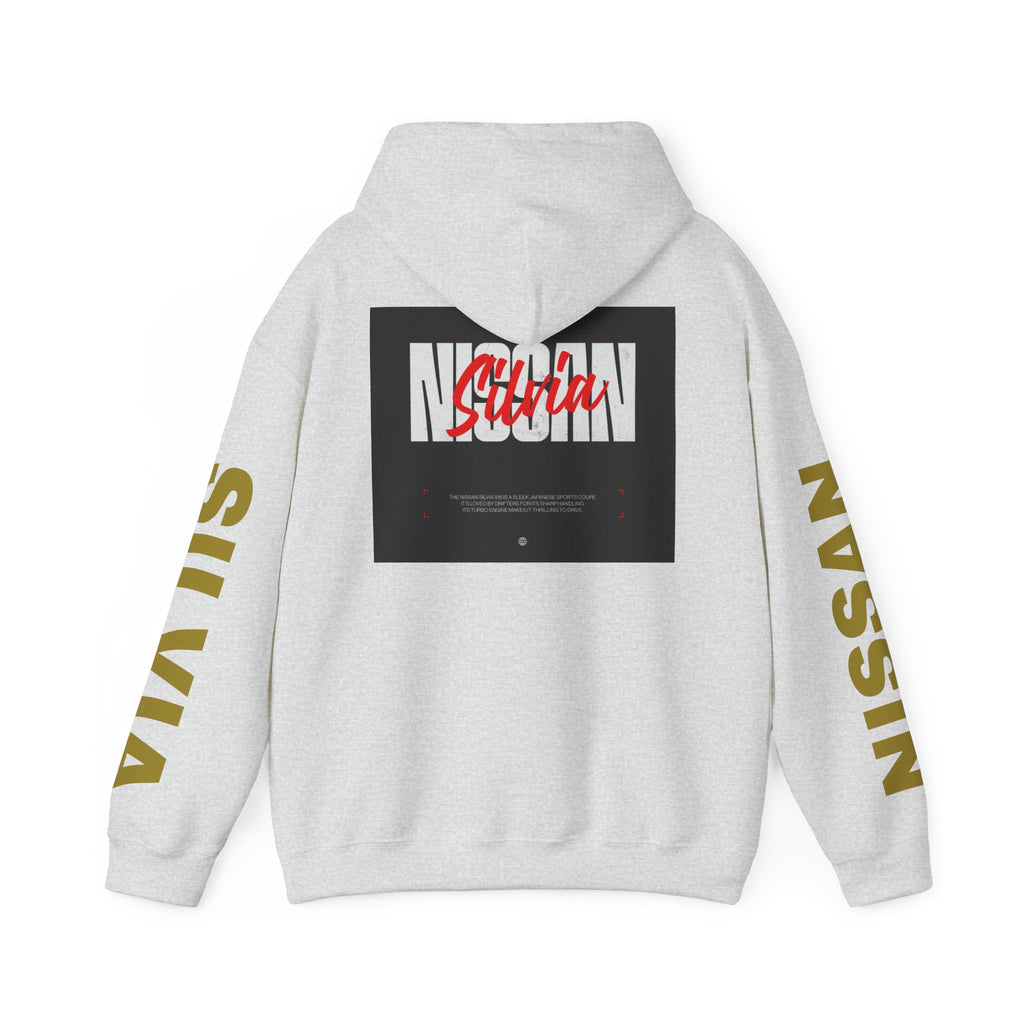 NISSAN SILVIA S15 Racing-Inspired Hooded Sweatshirt, Perfect for Car Enthusiasts, Gifts for him, Unisex Apparel, Motorsport Fan Gear