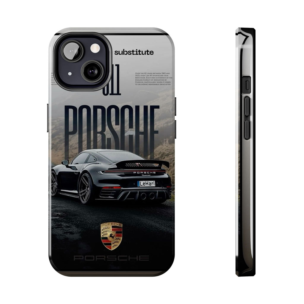 Porsche Sport Car Tough Phone Case — Rugged Protective Phone Cover with Car Graphic