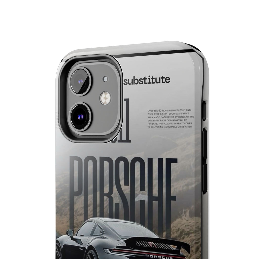 Porsche Sport Car Tough Phone Case — Rugged Protective Phone Cover with Car Graphic