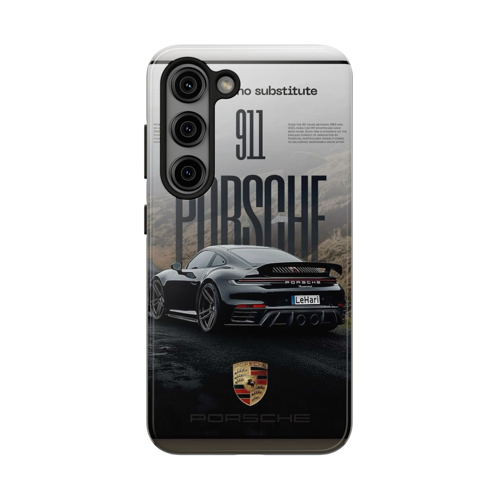 Porsche Sport Car Tough Phone Case — Rugged Protective Phone Cover with Car Graphic
